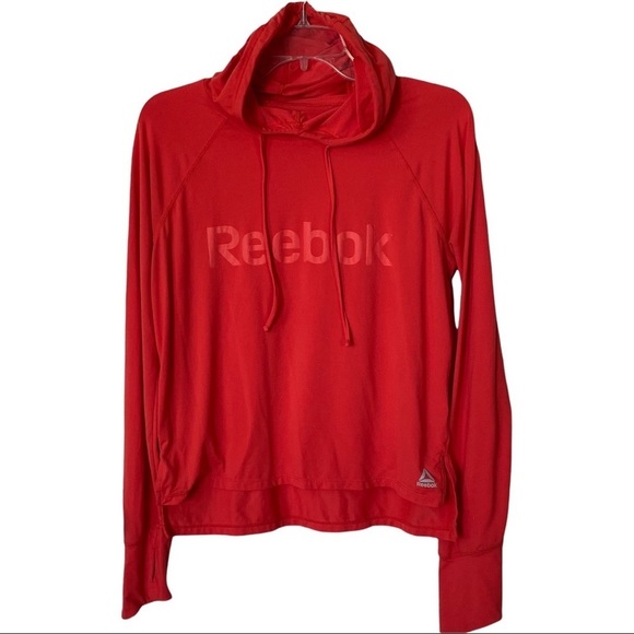 Reebok Tops - REEBOK performance long sleeve top with hood. Small
